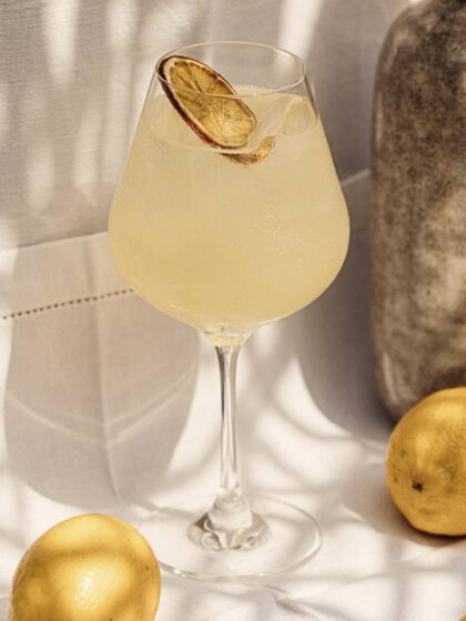 limoncello spritz : le cocktail préparé