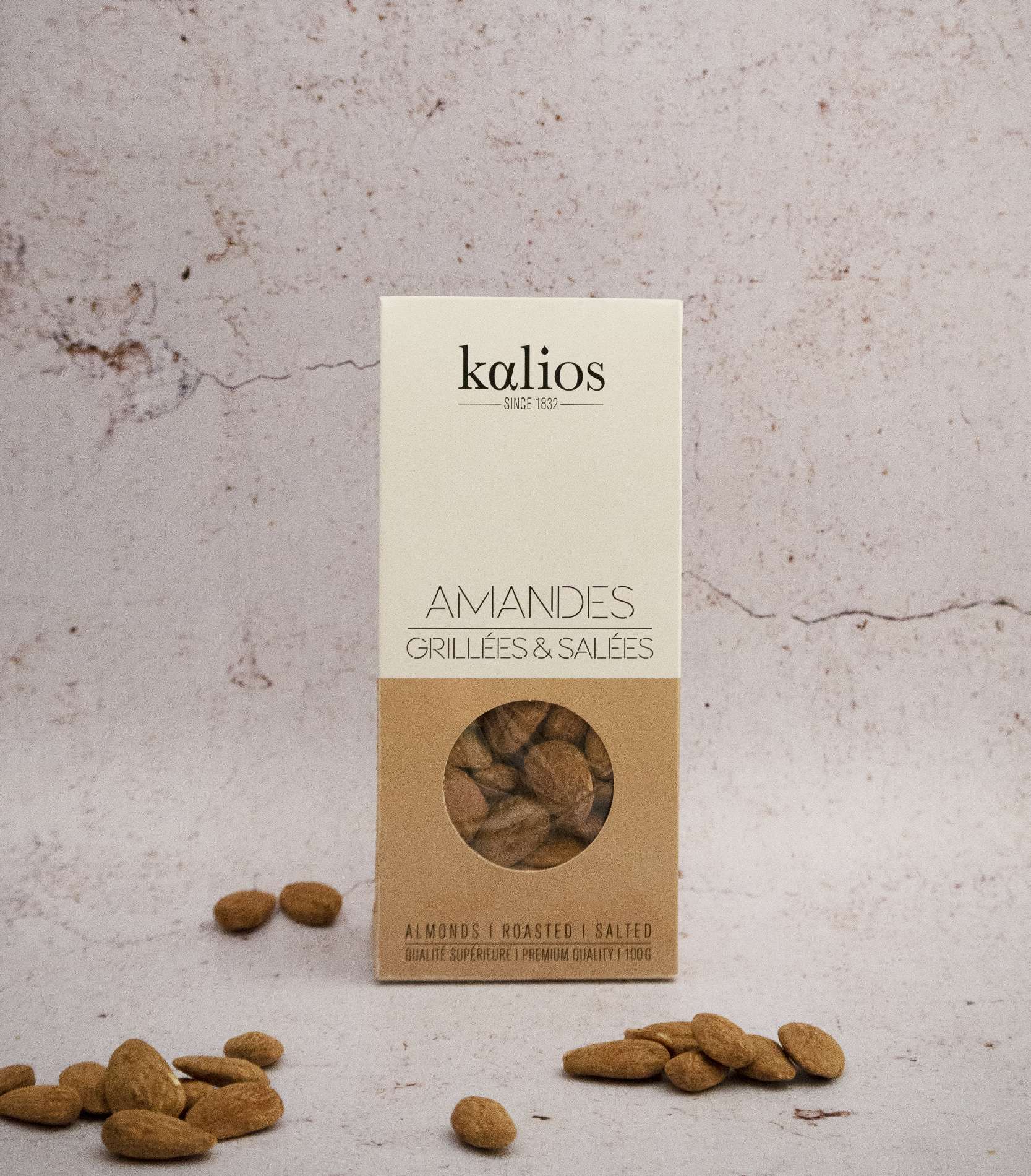 Kalios amandes grillées et salées