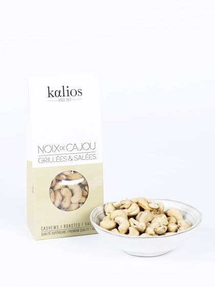 Kalios noix de cajou grillées et salées