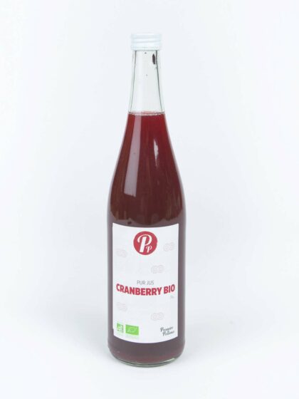 Pressoir de Provence jus de cranberry bio