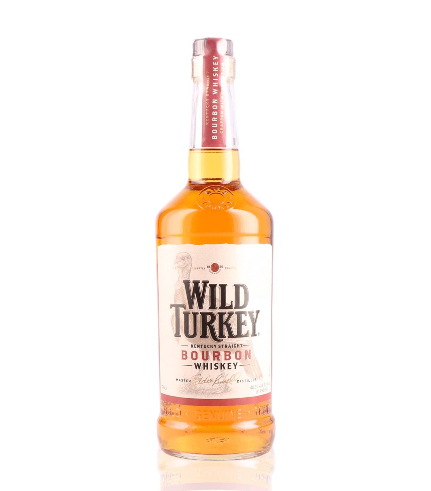 Wild Turkey 81 proof bourbon whiskey